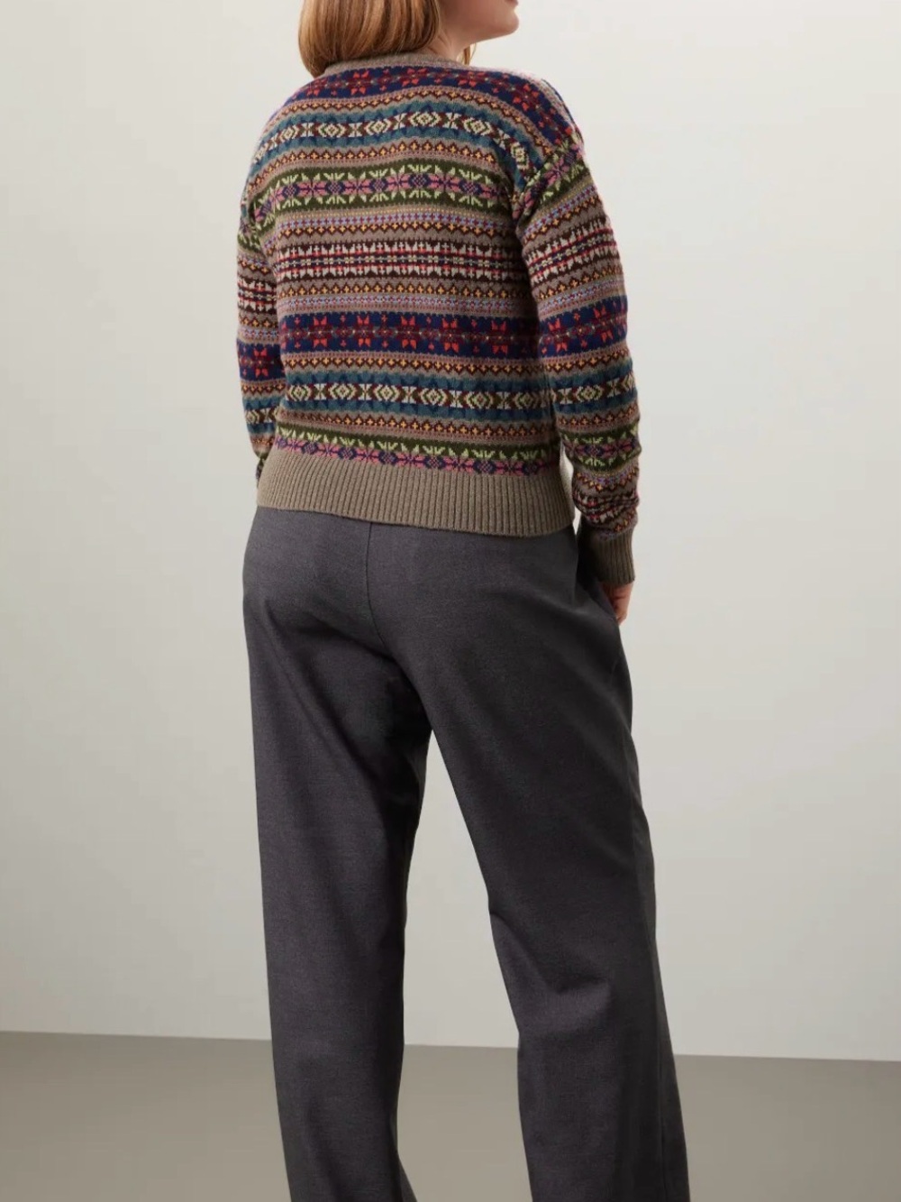 Polo Ralph Lauren Multicolor Fair Isle Crewneck Sweater - Women's - Picture 6 of 9